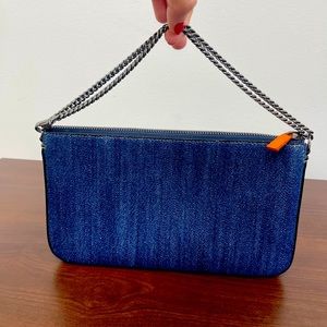 Christian Louboutin pochette loubila mis denim